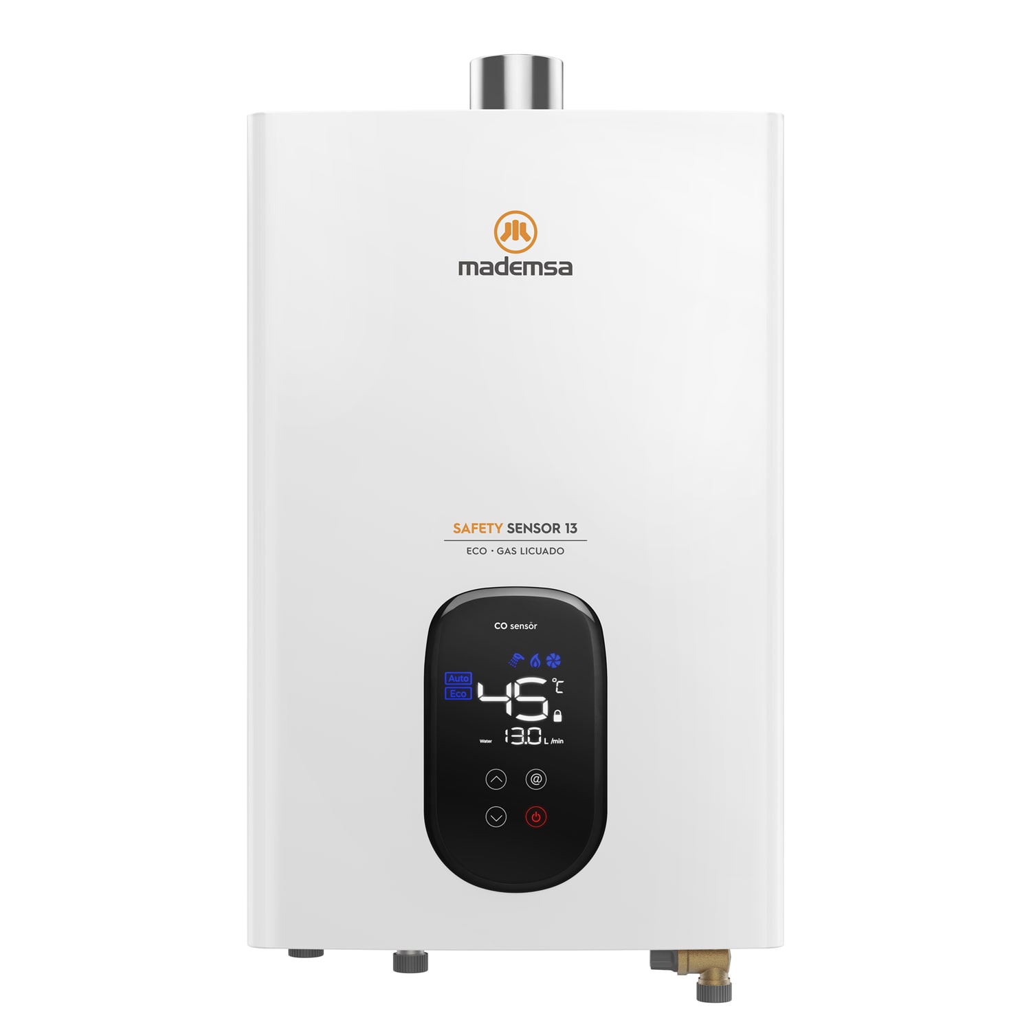 CALEFONT A GAS LICUADO 13 L MADEMSA TIRO FORZADO SENSOR 13 ECO - 1