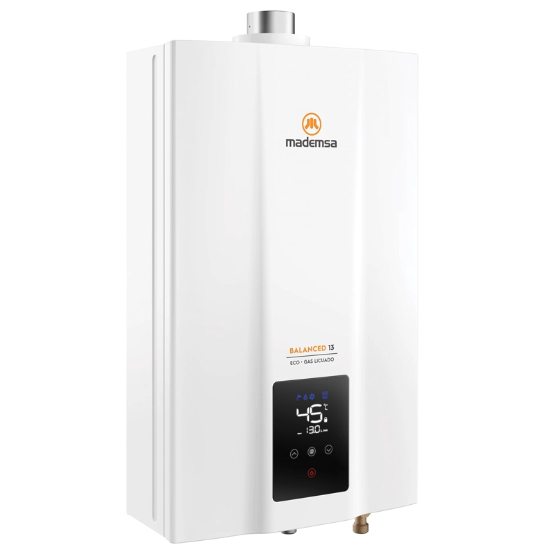 CALEFONT A GAS LICUADO 13 L MADEMSA TIRO BALANCEADO BALANCED 13 - 4