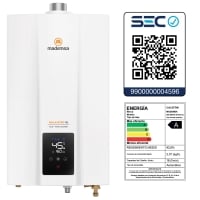 CALEFONT A GAS LICUADO 16 L MADEMSA TIRO BALANCEADO BALANCED 16 - 2