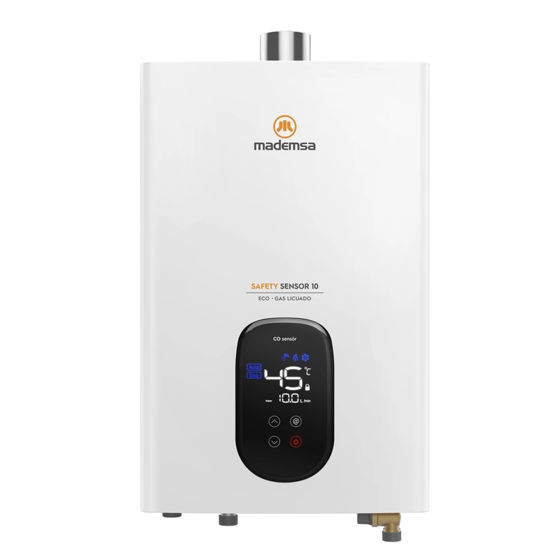 CALEFONT GAS LICUADO 10 LITROS TIRO FORZADO SENSOR 10 ECO - 1