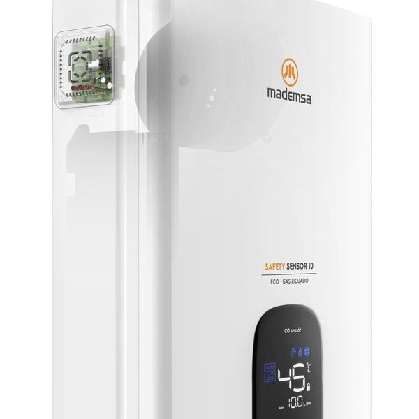 CALEFONT GAS LICUADO 10 LITROS TIRO FORZADO SENSOR 10 ECO - 9