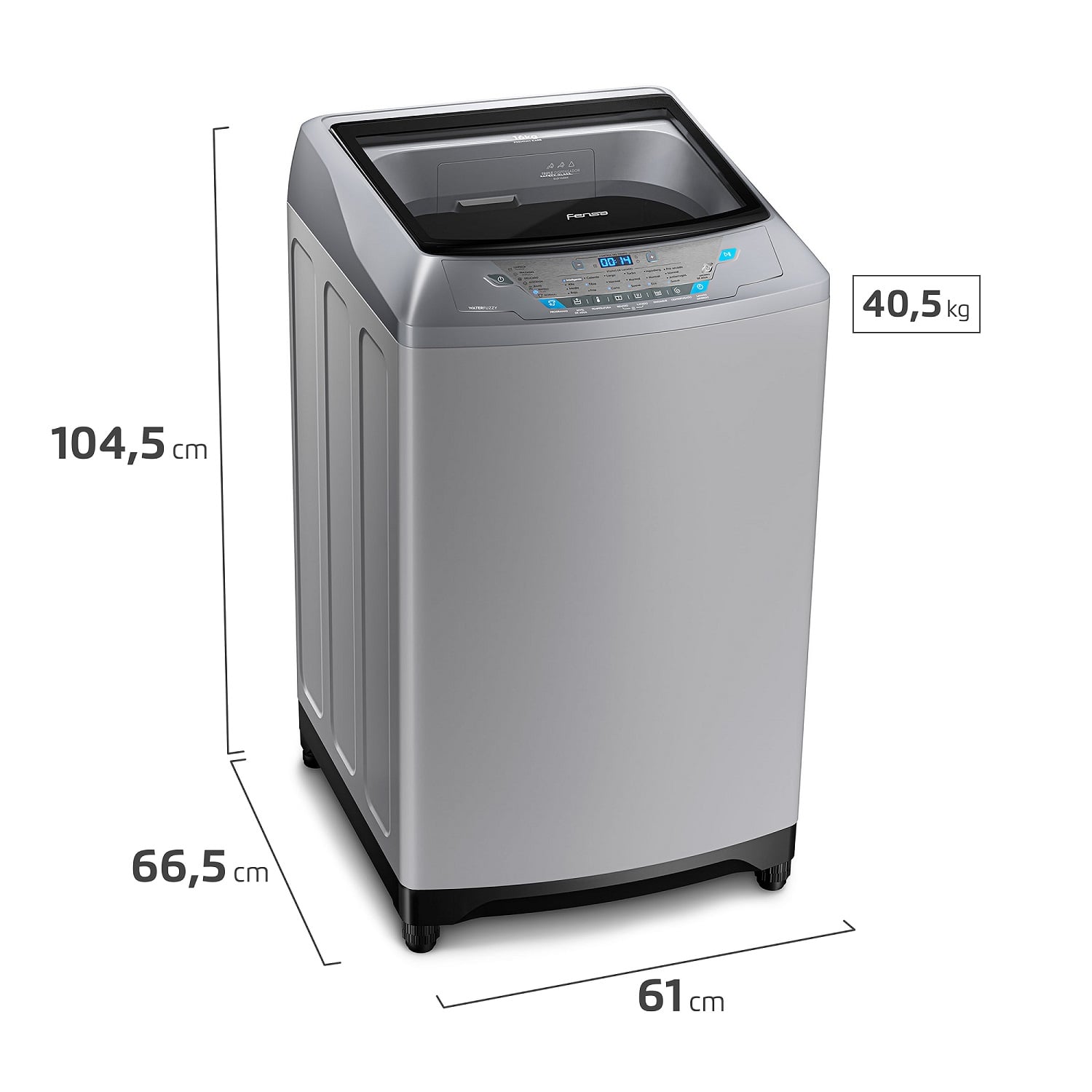 LAVADORA AUTOMATICA PREMIUM CARE 16SZ FENSA CARGA SUPERIOR 16KG - 4