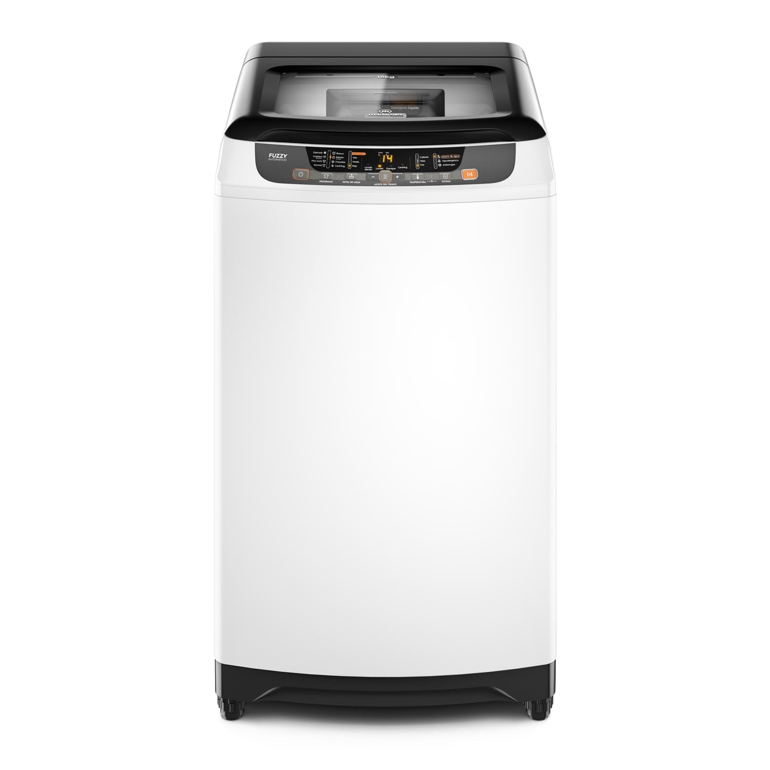 LAVADORA AUTOMATICA 16KG DISOLUCION MAXIMA 16 BZG BLANCA - 1