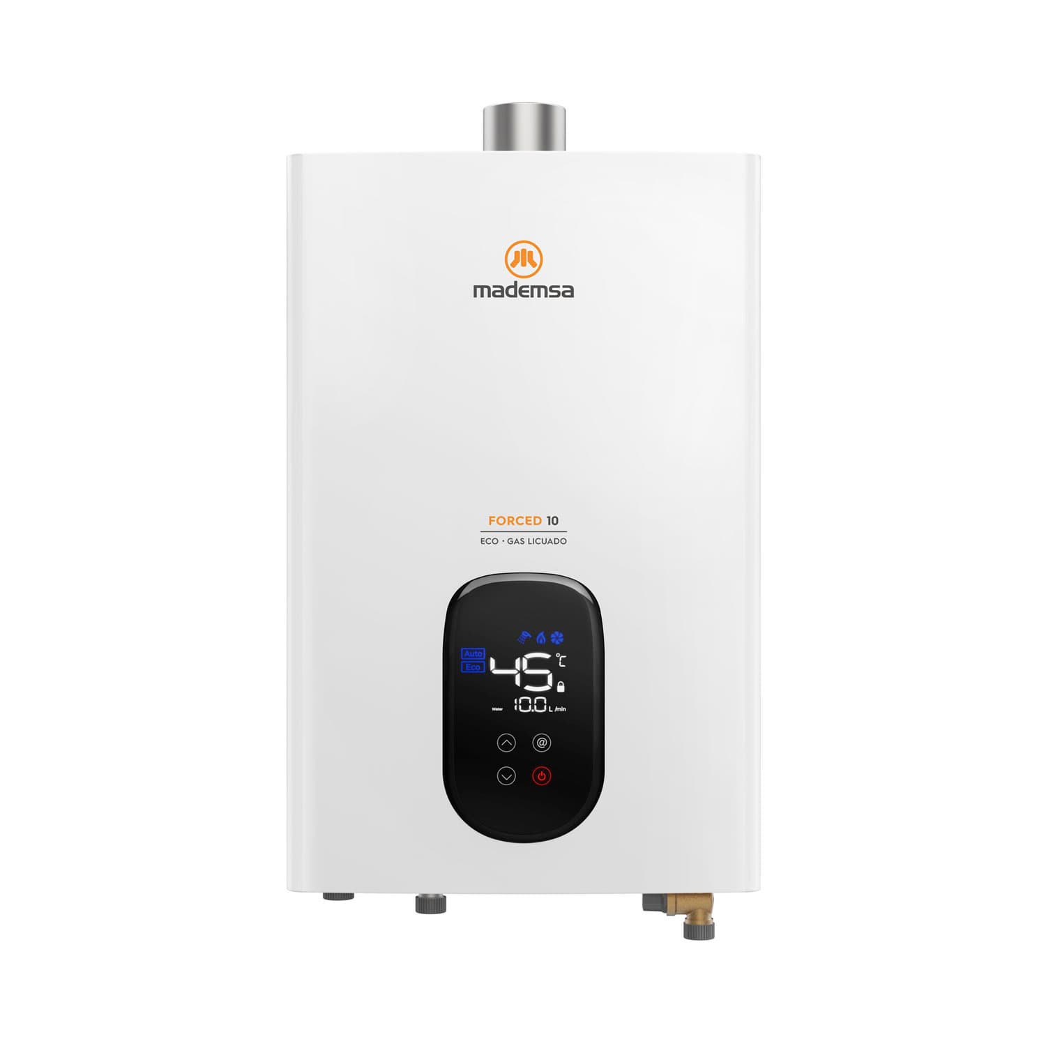CALEFONT A GAS LICUADO 10 L MADEMSA TIRO FORZADO FORCED 10 ECO - 1