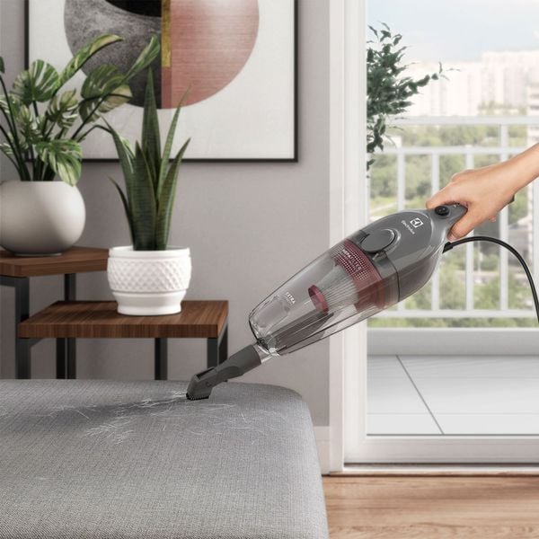 Aspiradora Vertical con Cable Electrolux 700W 2 en 1 con Filtro HEPA STK15 Gris - 4
