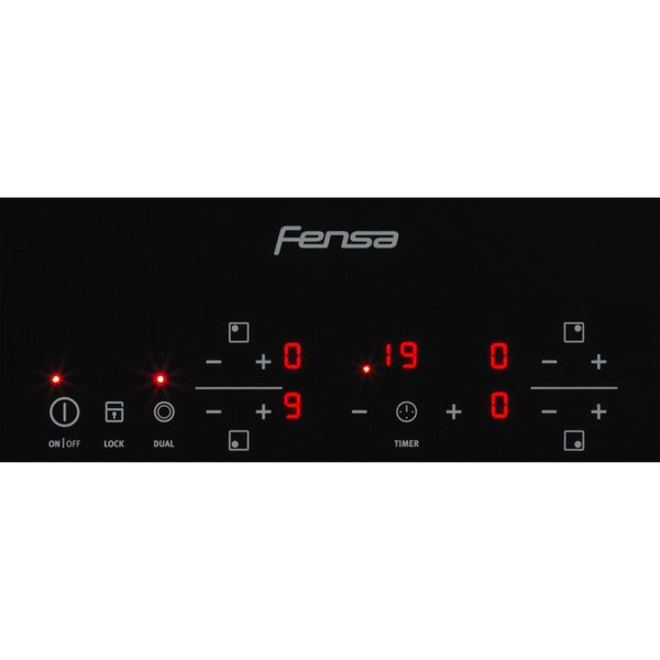 ENCIMERA VITROCERÁMICA ELÉCTRICA FENSA 4 PLATOS FEV 4T - 7
