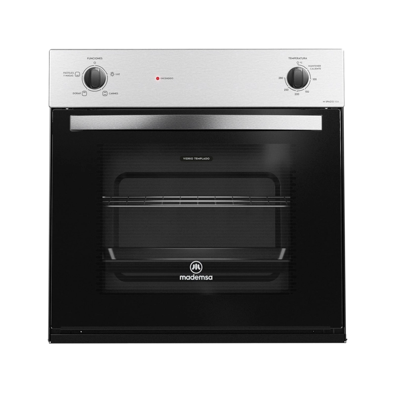 HORNO EMPOTRABLE MADEMSA M SPAZIO110 A ELÉCTRICO 66L TIMER M SPAZIO 110A GRIS - 1
