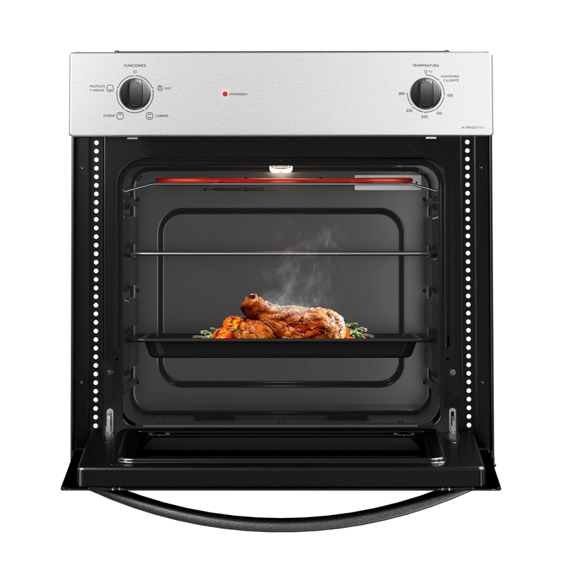 HORNO EMPOTRABLE MADEMSA M SPAZIO110 A ELÉCTRICO 66L TIMER M SPAZIO 110A GRIS - 7