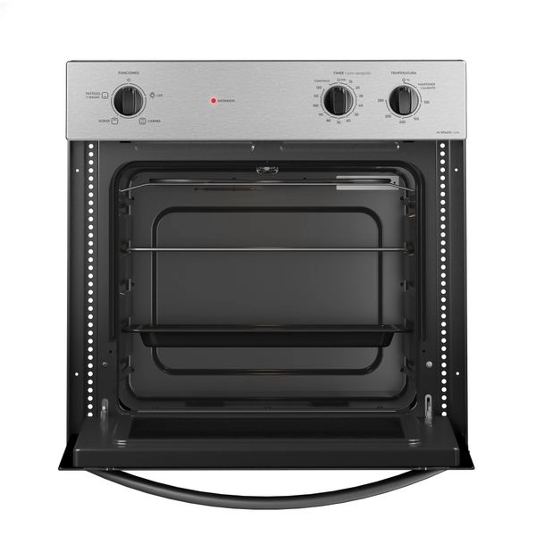 HORNO EMPOTRABLE MADEMSA M SPAZIO140 A ELÉCTRICO 66L TIMER M SPAZIO 140A NEGRO - 7
