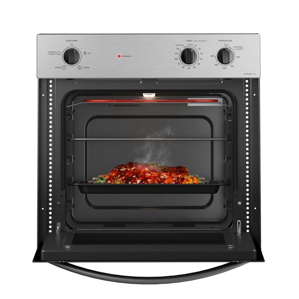 HORNO EMPOTRABLE MADEMSA M SPAZIO140 A ELÉCTRICO 66L TIMER M SPAZIO 140A NEGRO - 8