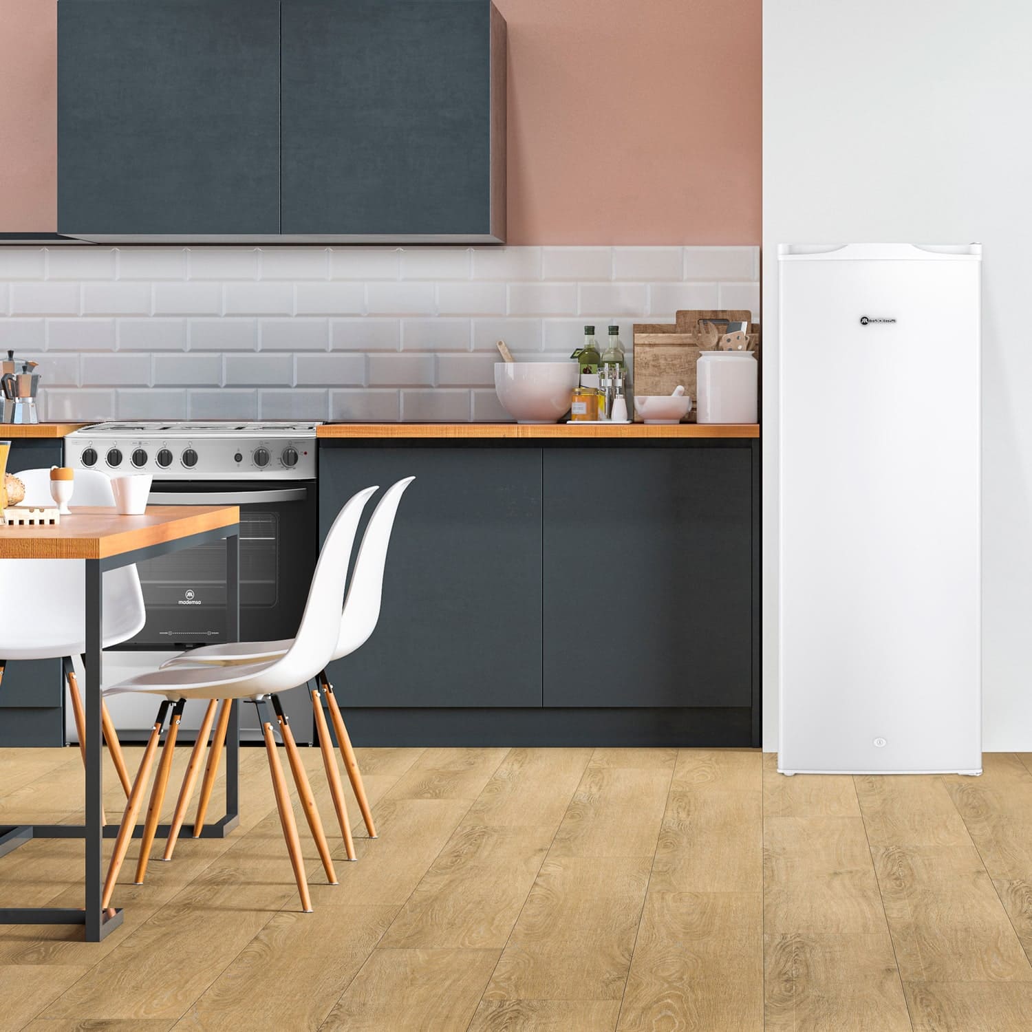 Congelador Freezer Vertical 168L Frío Directo MFV645B - 6