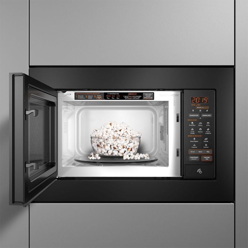 MICROONDAS EMPOTRABLE MADEMSA 27 LITROS DIGITAL MM32EN NEGRO - 6
