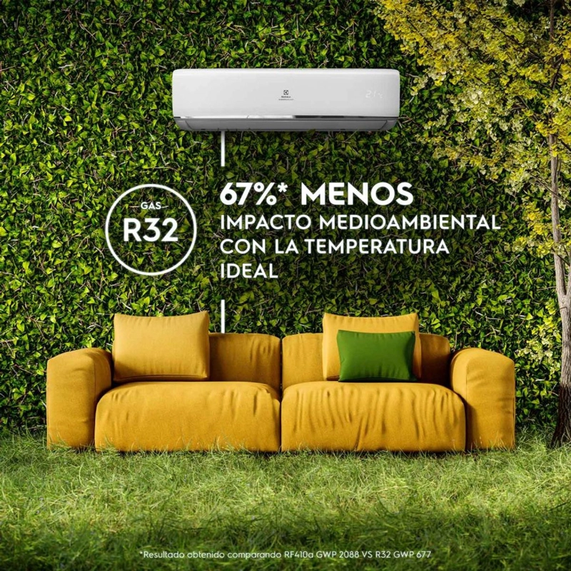 AIRE ACONDICIONADO EFFICIENT INVERTER 9000 BTU - ELECTROLUX - 8