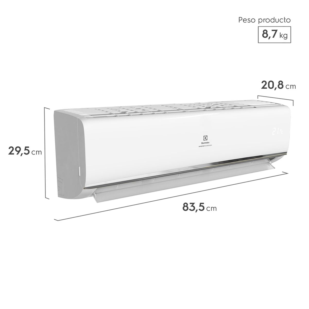 AIRE ACONDICIONADO EFFICIENT INVERTER 12000 BTU - 4