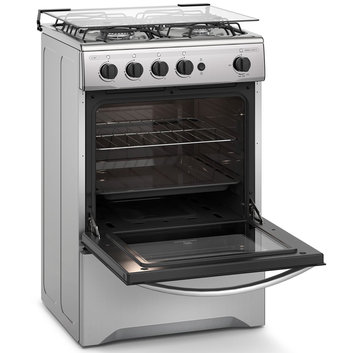 Cocina a Gas 4 Platos Mademsa Botón de Encendido M 520 T - 6