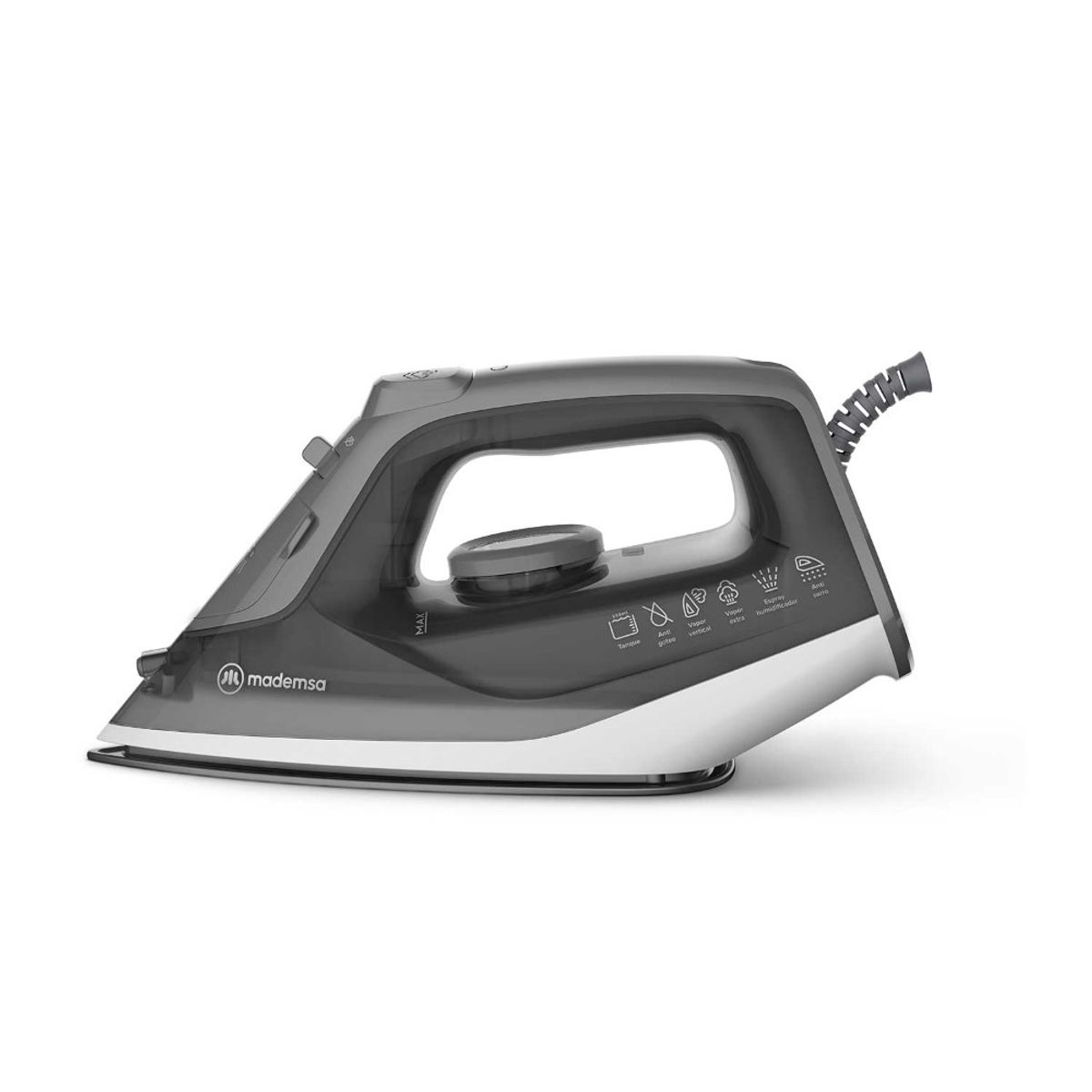 Plancha a Vapor Mademsa con Base de Cerámica MIR20 - 1