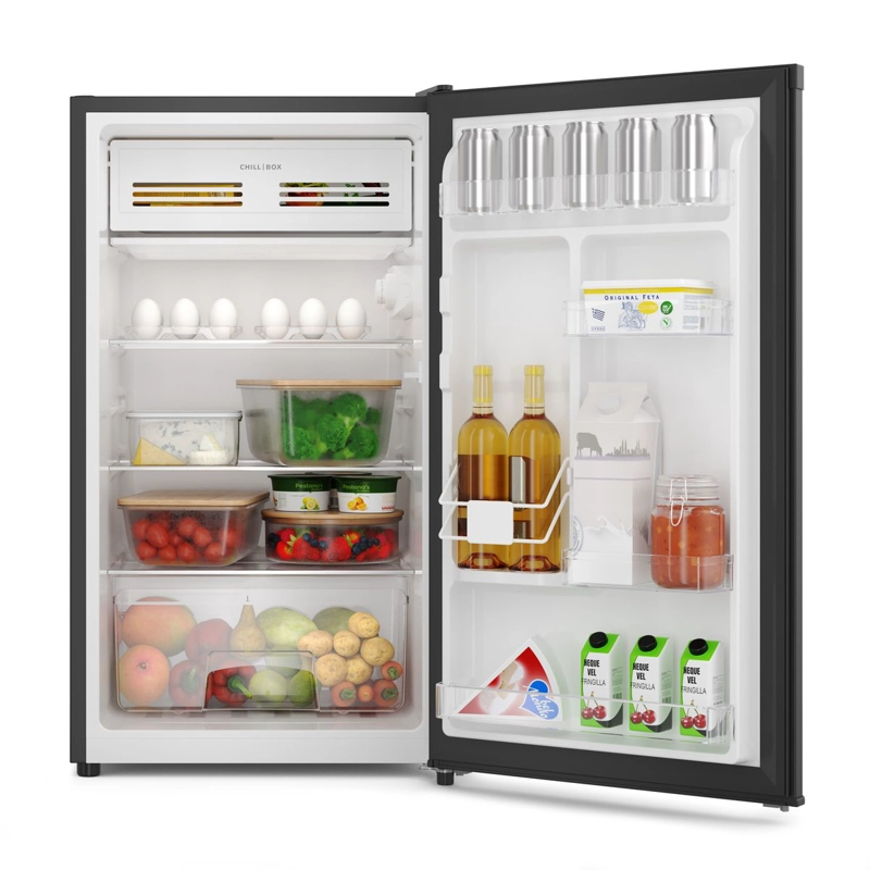 MINIBAR MADEMSA 90L BLACK INOX LOOK MMB 91 NEGRO - 7