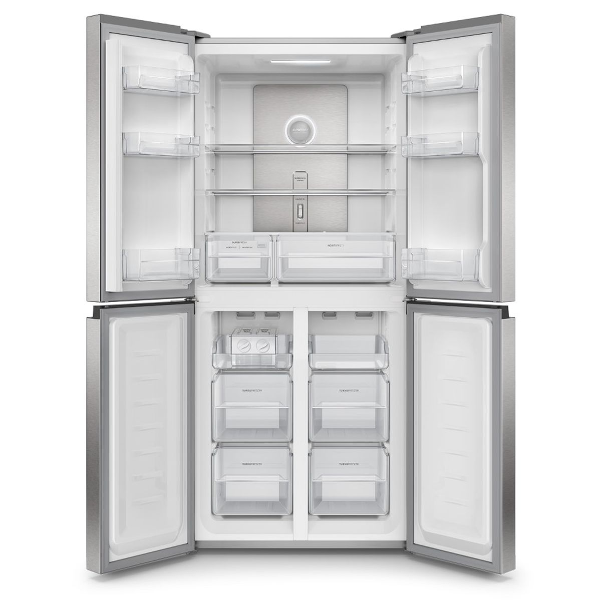 Refrigerador Fensa 401L No Frost 4 Puertas Inverter DQ79SU - 5