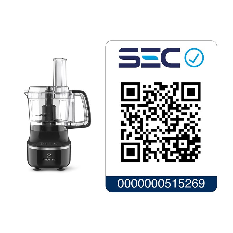 PROCESADOR DE ALIMENTOS 3 EN 1 MFP500 - MADEMSA - 9