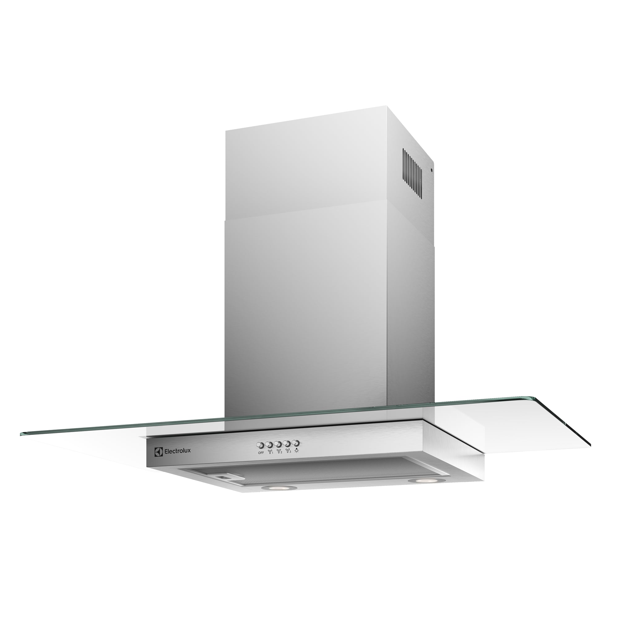 CAMPANA COCINA PARED DECORATIVA 90CM LUZ LED CE9VX INOX - 6
