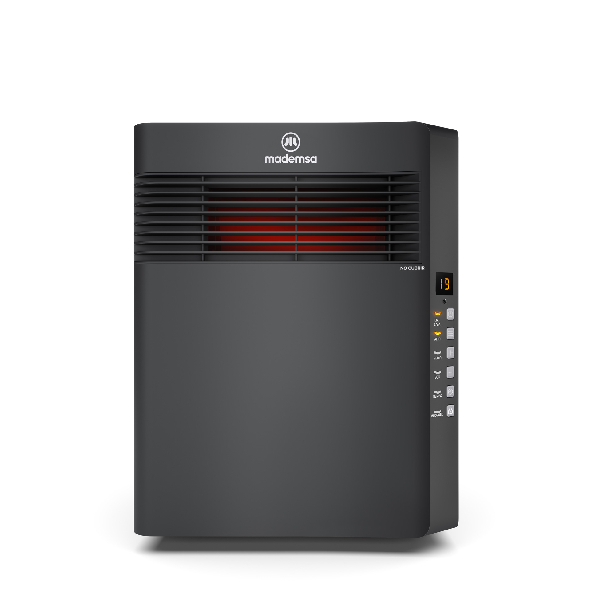 ESTUFA ELE CTRICA MADEMSA INFRARROJA 1500W DIGITAL ECO INF10