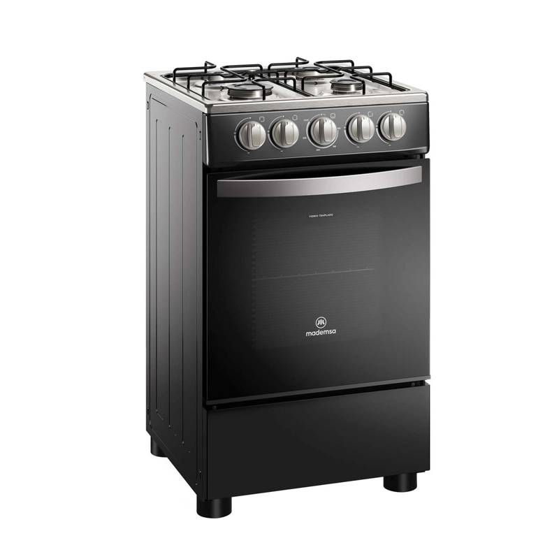 COCINA A GAS 4 PLATOS LIMPIAFACIL Y PARRILLAS ALAMBRON FM4IP - 7
