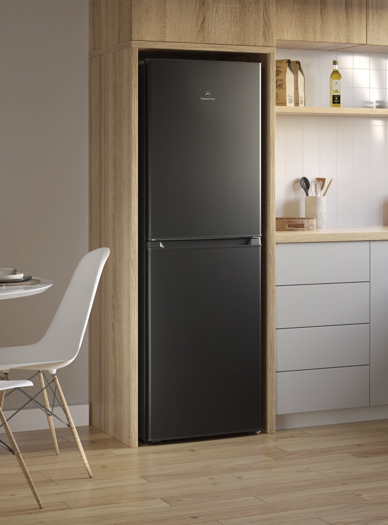 REFRIGERADOR 248L FRIO DIRECTO BOTTOM FREEZER MED250B NEGRO - 7