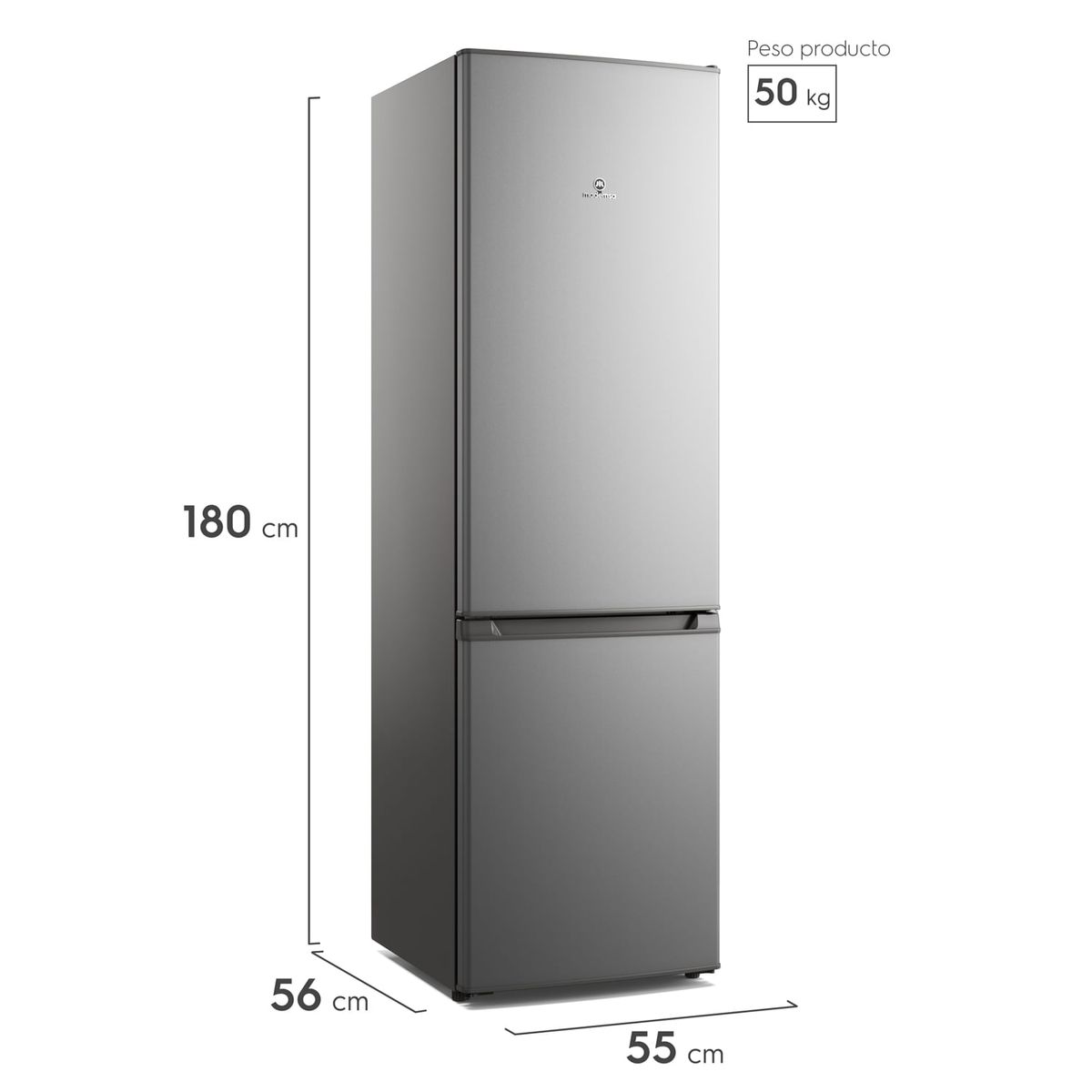 REFRIGERADOR 262L FRIO DIRECTO BOTTOM FREEZER MED270 SILVER - 4