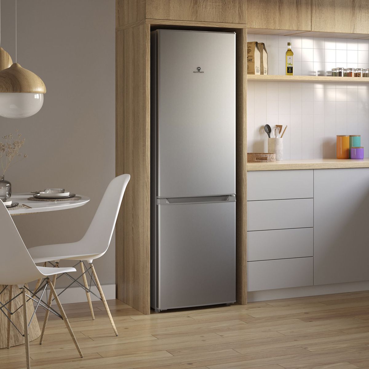 REFRIGERADOR 262L FRIO DIRECTO BOTTOM FREEZER MED270 SILVER - 8