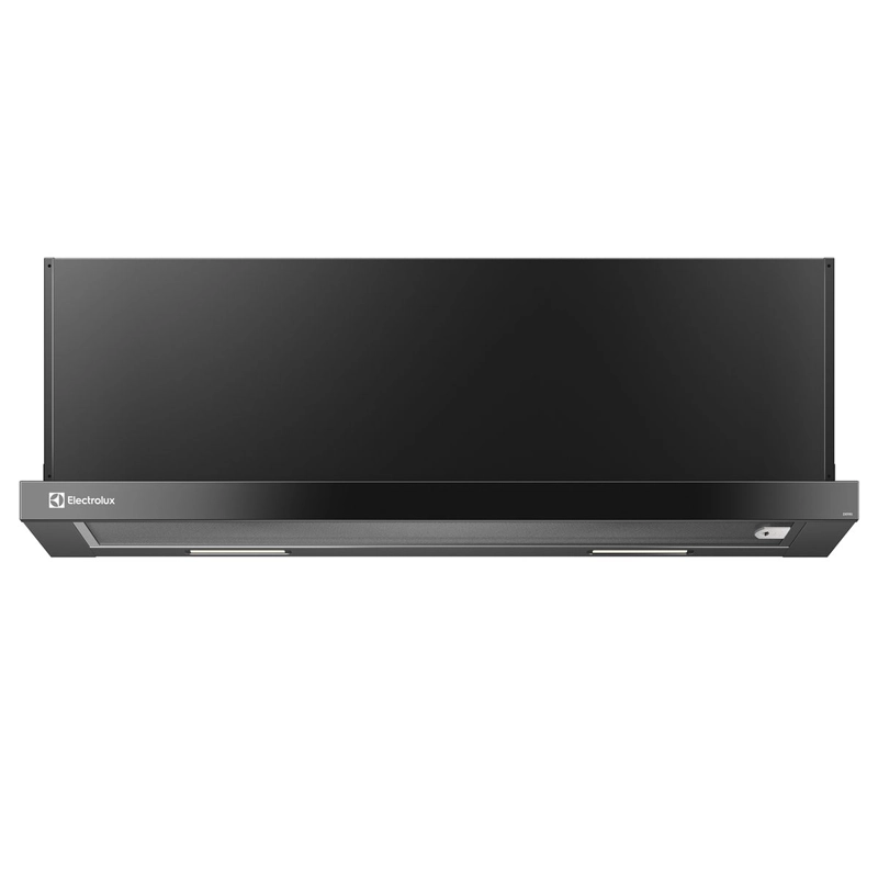 CAMPANA COCINA EXTRACTORA RETRACTIL 90CM LUZ LED DE9RI NEGRA - 1