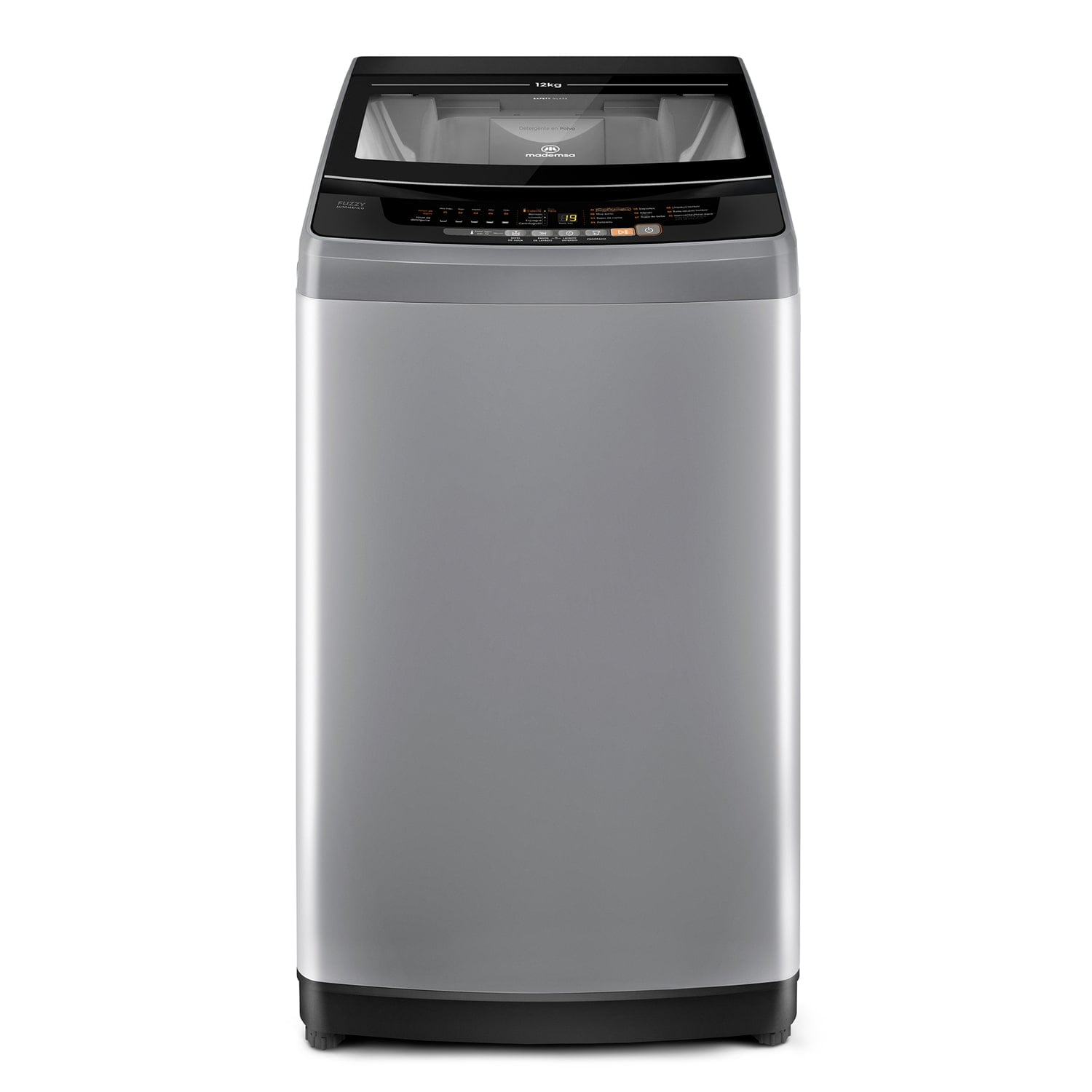 LAVADORA AUTOMATICA 12KG FUZZY AUTOMATICO 12 SZG GRIS