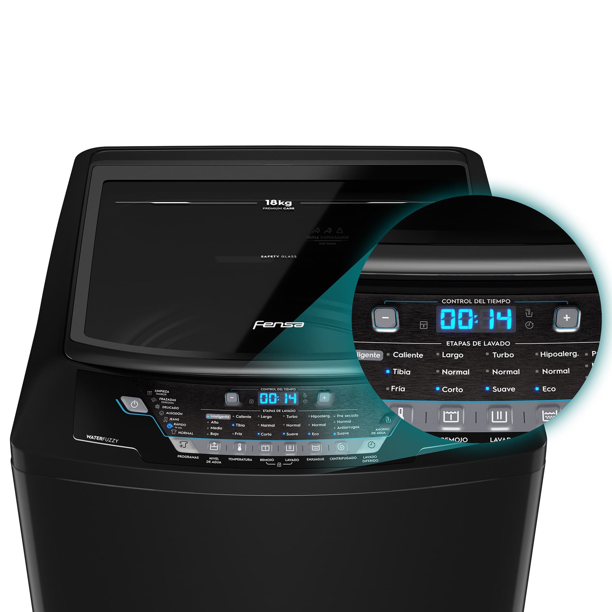 LAVADORA AUTOMATICA 18KG CARGA SUPERIOR PREMIUM CARE 18 - 6