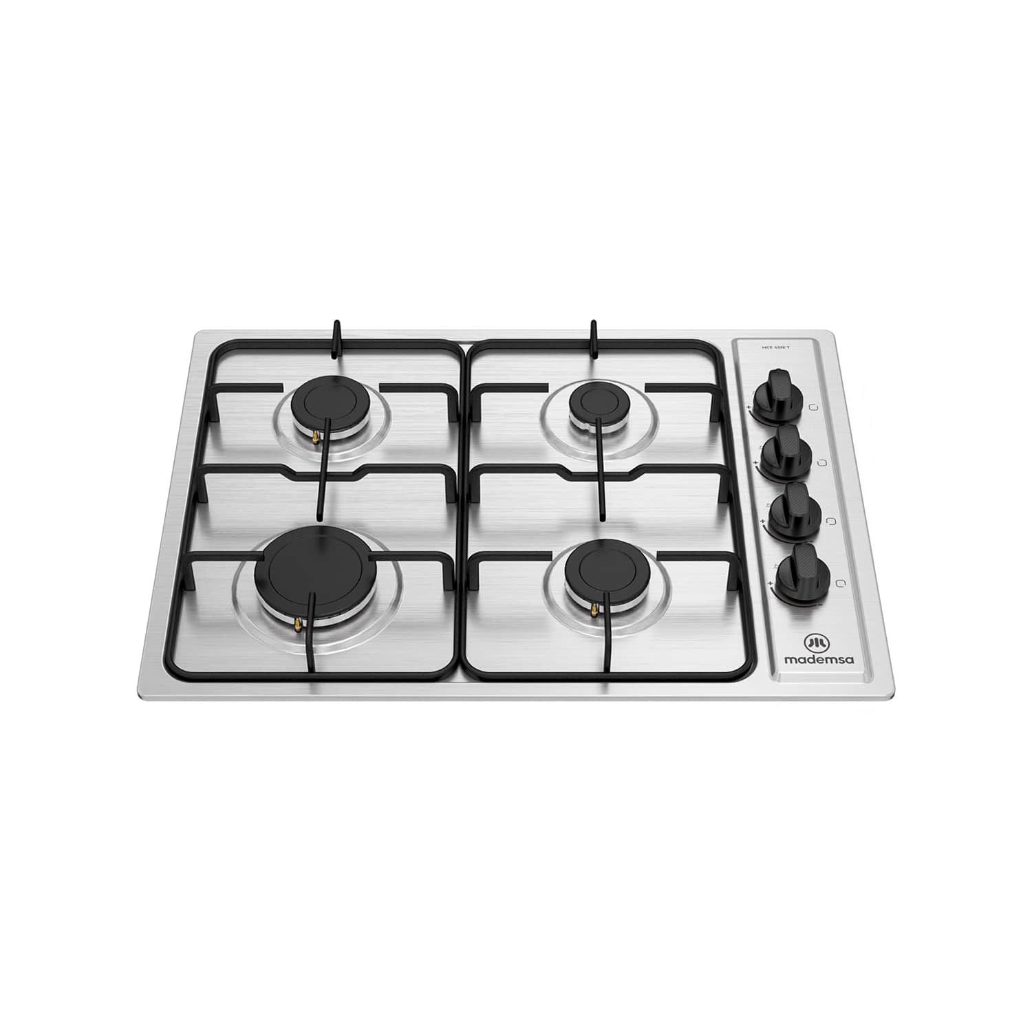ENCIMERA A GAS 4 PLATOS ENCENDIDO ELE CTRICO MCE 435E T INOX - 2