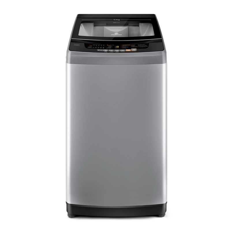 LAVADORA AUTOMATICA 9,5KG FUZZY AUTOMATICO 9,5 SZG GRIS - 1