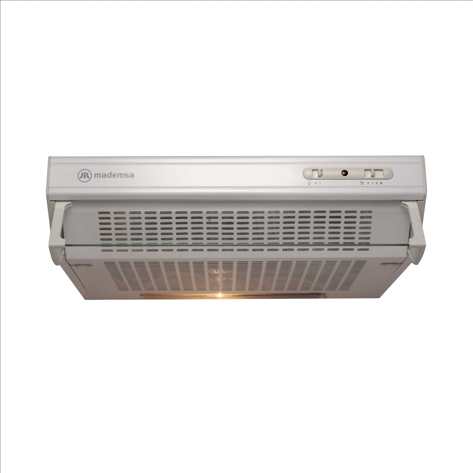 CAMPANA DE COCINA EXTRACTORA 60 CM DOUBLE FUNCTION MX U160S - 1