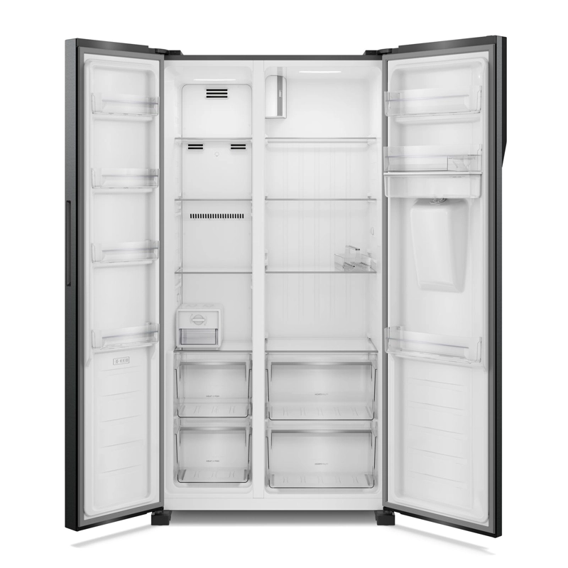 REFRIGERADOR FENSA 436L NO FROST SIDE BY SIDE SFX440B NEGRO - 4