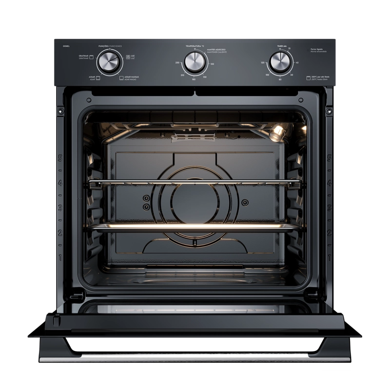 HORNO EMPOTRABLE ELECTRICO ELECTROLUX 80L EFFICIENT CON PERFECTCOOK OE8EL - 8