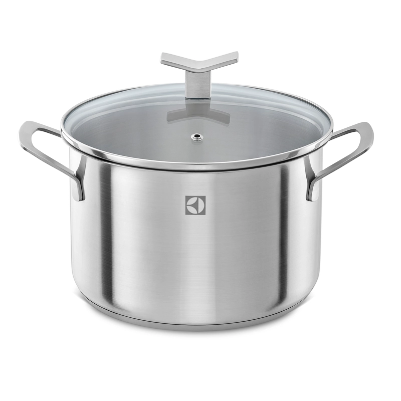 JUEGO BATERIA OLLAS ACERO INOXIDABLE ELECTROLUX 5 UN - 9