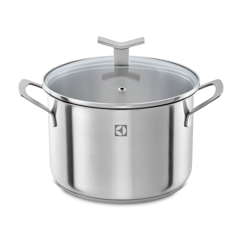 JUEGO BATERIA OLLAS ACERO INOXIDABLE ELECTROLUX 5 UN - 11