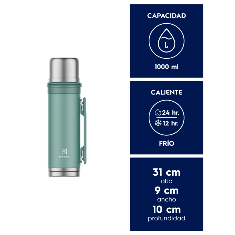 TERMO ELECTROLUX 1 LT SENSE TO GO VERDE - 2