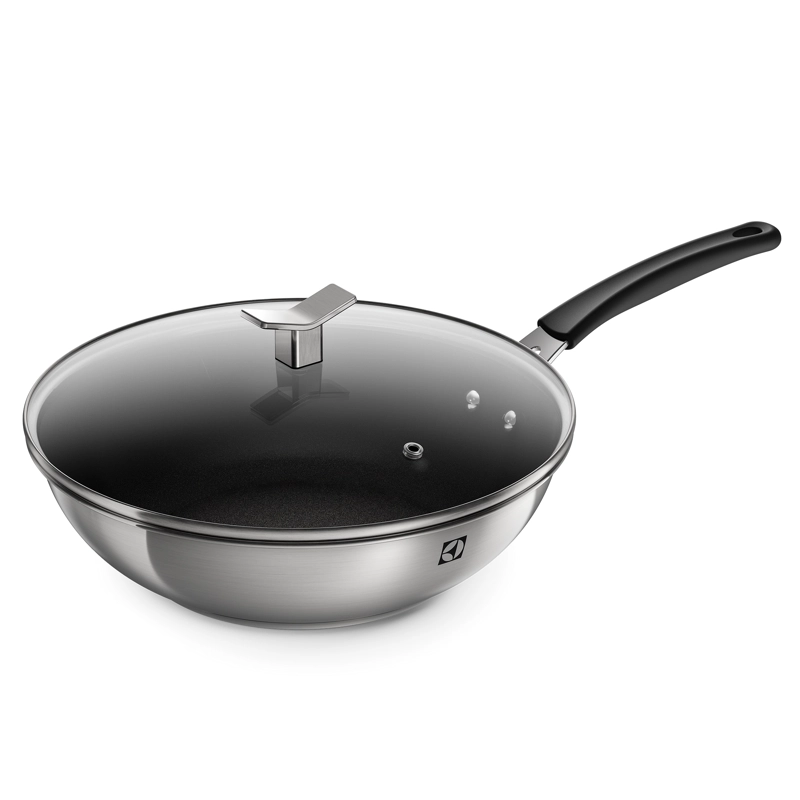 WOK ANTIADHERENTE CON TAPA 28 CM ELECTROLUX - 1