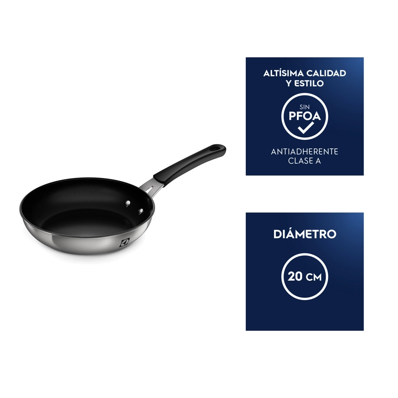 SARTÉN ANTIADHERENTE 20 CM ELECTROLUX - 2