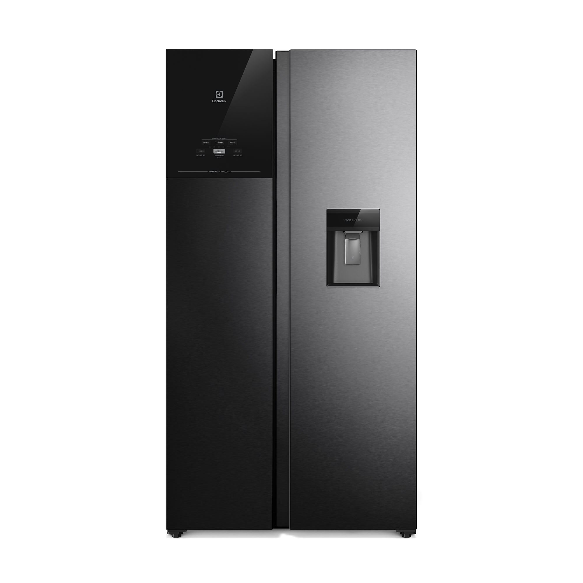 REFRIGERADOR 526L NO FROST SIDE BY SIDE INVERTER ES50WB BLACK - 1