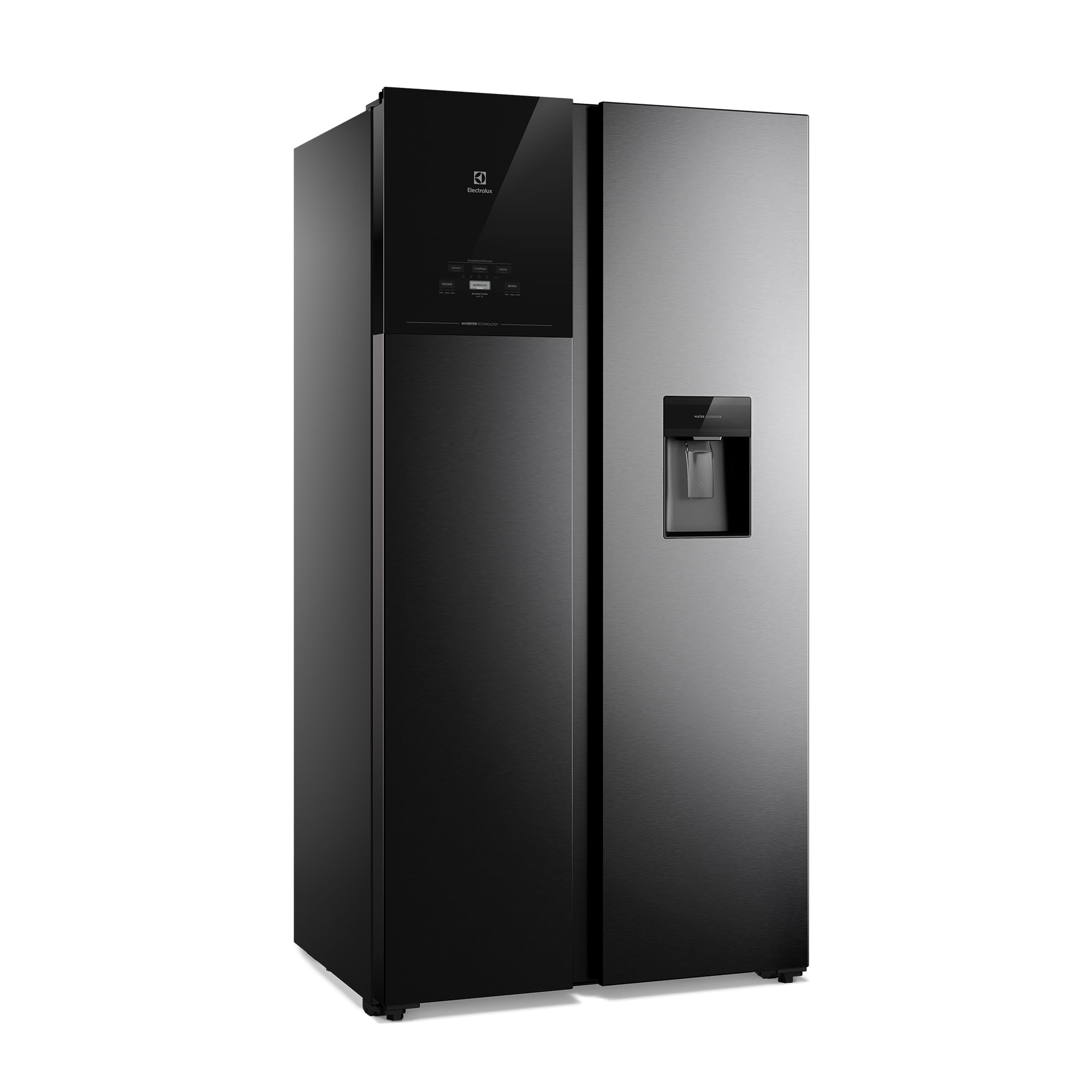 REFRIGERADOR 526L NO FROST SIDE BY SIDE INVERTER ES50WB BLACK - 11