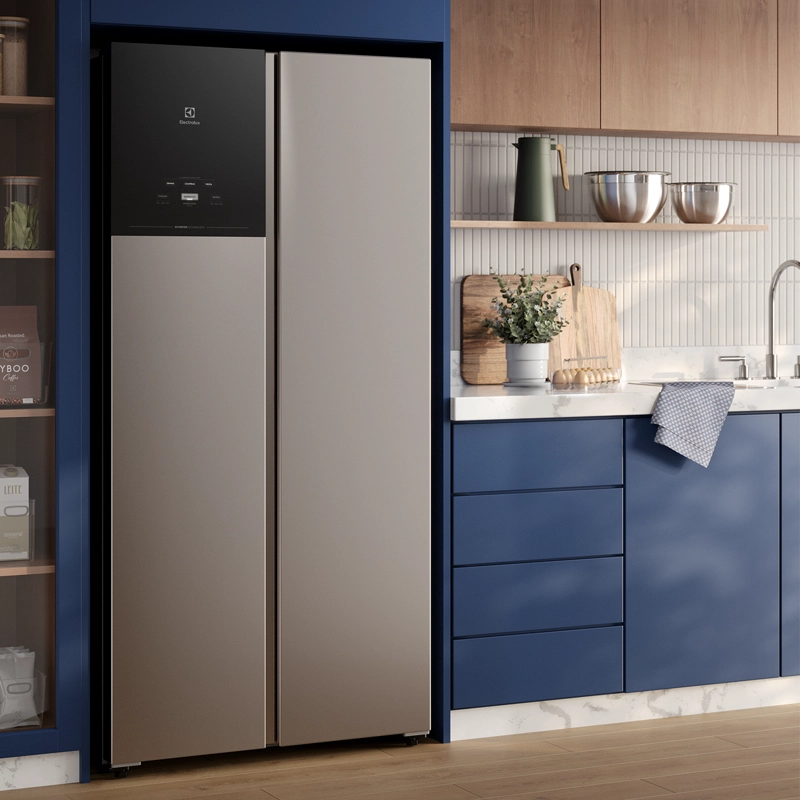 REFRIGERADOR 530L NO FROST SIDE BY SIDE INVERTER ES50S INOX - 2