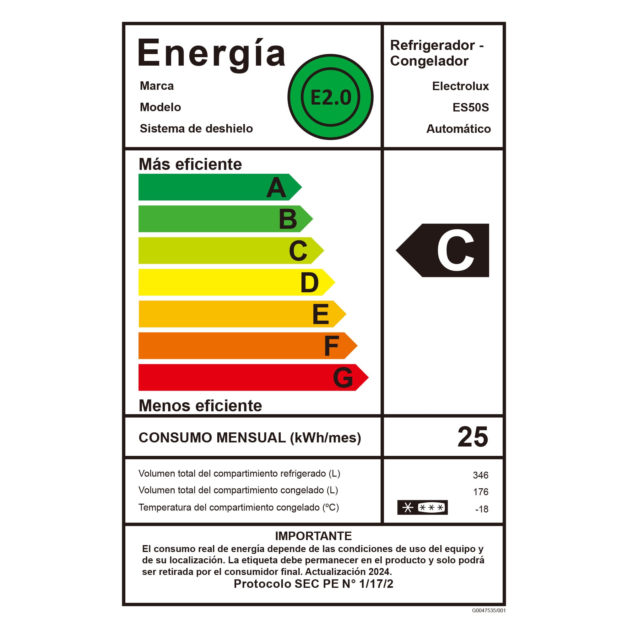 REFRIGERADOR 530L NO FROST SIDE BY SIDE INVERTER ES50S INOX - 5