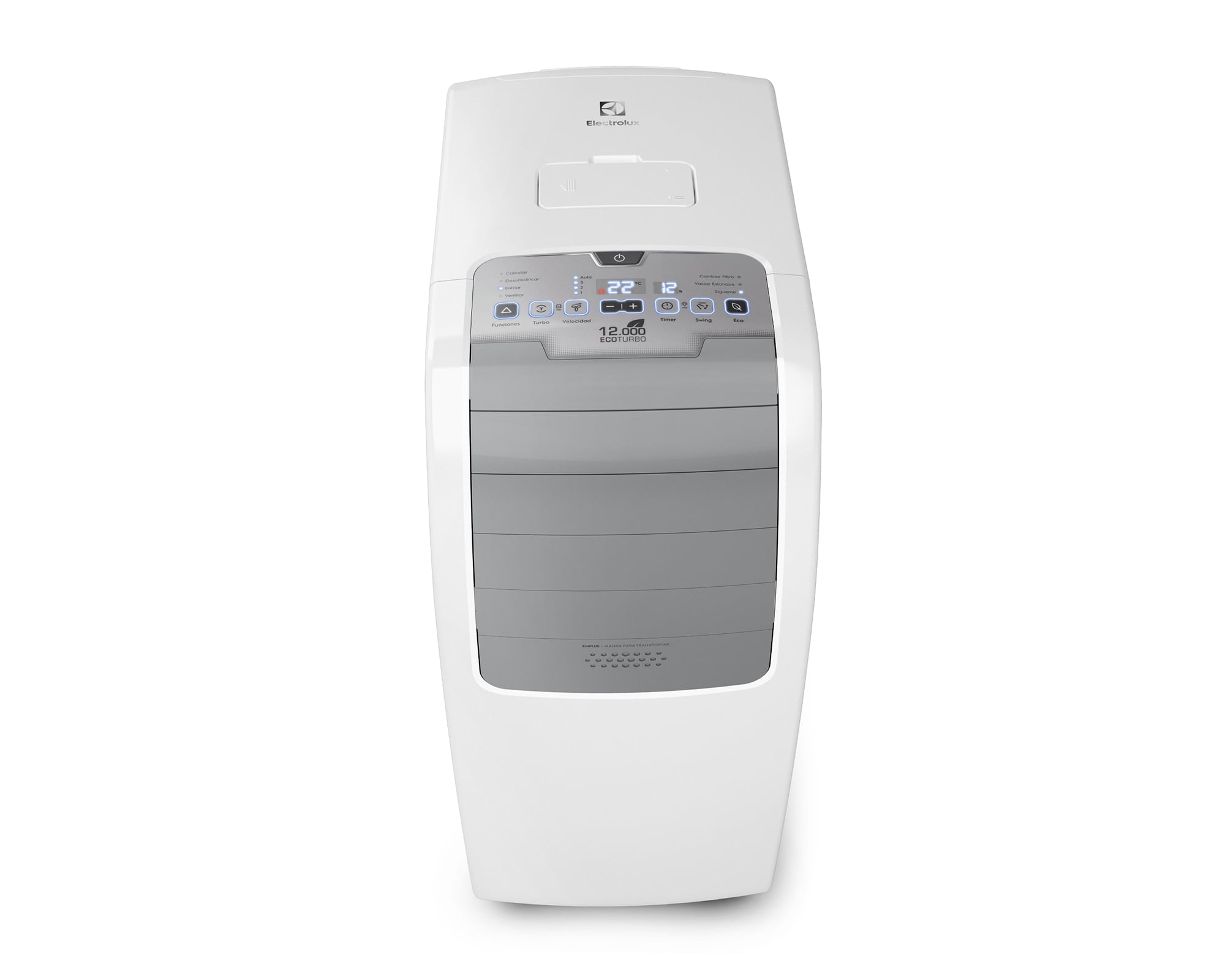 AIRE ACONDICIONADO PORTATIL 12.000 BTU FRIO/CALOR - 1
