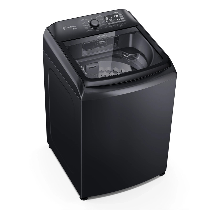 LAVADORA AUTOMATICA 21KG CARGA SUPERIOR EXPERT LEB21 NEGRA - 4