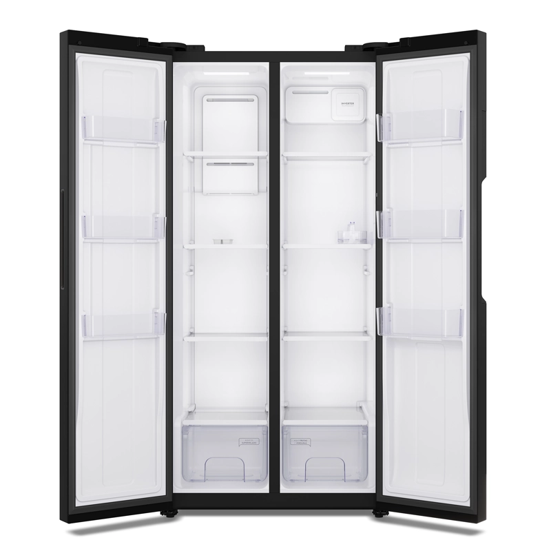 REFRIGERADOR 430L NO FROST SIDE BY SIDE INVERTER MAS430B NEGRO - 6