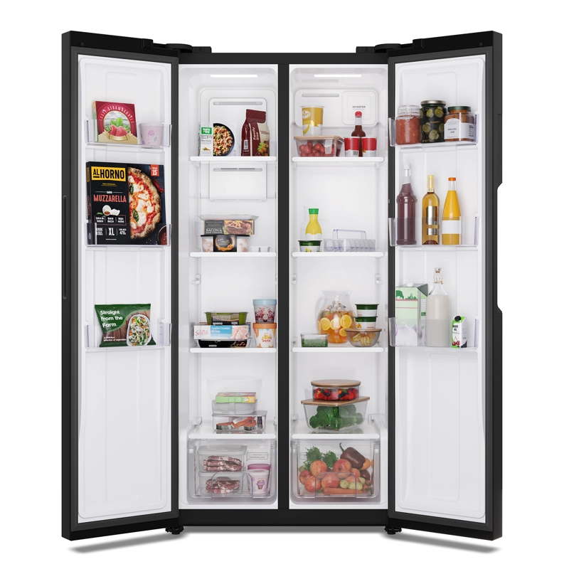 REFRIGERADOR 430L NO FROST SIDE BY SIDE INVERTER MAS430B NEGRO - 7